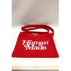 Yahoo! Yahoo!ショッピング(ヤフー ショッピング)代官山）Girls Don`t Cry×HUMAN MADE ヒューマンメイド ロゴ キャンバス サコッシュ レッド ショルダーバッグ