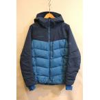 二子玉) マムート MAMMUT 未使用 Rime Pro IN Hybrid Hooded Jacket AF Men ダウンジャケット サイズS ブルー 定価¥46,200-