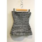  2 . шар ) BACCAbaka23AW eko Lilly bare top вязаный S черный Tomorrowland обычная цена Y22,000-