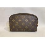  2 . шар )Louis Vuitton Louis Vuitton монограмма cosme сумка косметичка * внутри сторона загрязнения 