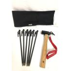  Tokyo )Snowpeak Snow Peak молоток для колышков PRO.S N-002 solid крепление, опора k30 6шт.@ кейс . суммировать 