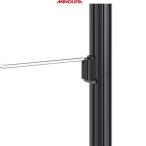 MINOURA ミノウラ  天井突っ張りタイプ 収納システム  HobbyTower HC-150 支柱用クリップフック150mm 3個 黒