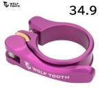 WolfTooth ウルフトゥース Wolf Tooth Seatpost Clamp 34.9mm Purple Quick Release