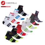 ＜大感謝祭＞[12%OFF]【即納】CASTELLI 7036 ROSSO CORSA 6 カステリ ロッソコルサ ソックス/サイクル 自転車