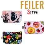 FEILER フェイラー ポーチ ミニポーチ 小物入 小ぶり 人気 レインボーブロッサム ネコ フューリーフレンズ フルーツポプリ かわいい プレゼント
