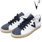 ショッピングBrand v2brand ブイツー スニーカー シューズ 靴 ローカット プリンス オブ ウェールズ ホワイト 白 メンズ