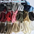 ツイストコード 手芸 巾着紐 巾着ひも ラッピング 紐 手芸用品 紐 手芸材料 カラー紐 太さ 約2mm 3m 5304