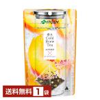 ポイント5倍 香るコールドブリューティー 台湾烏龍茶×ピーチアプリコット 伊藤園 5個入 1袋 送料無料 ゆうパケット/箱なし/代引不可