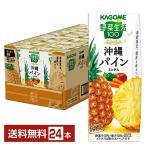 ショッピング野菜生活 季節限定 野菜生活100 本日の逸品 沖縄パインミックス カゴメ 195ml 紙パック 24本 1ケース 送料無料