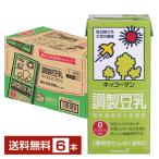 ショッピング豆乳 キッコーマン 調製豆乳 1L 1000ml 紙パック 6本 1ケース 送料無料