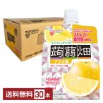 期間限定 機能性表示食品 マンナンライフ クラッシュタイプの蒟蒻畑プラス グレープフルーツ味 150g パウチ 30個 1ケース 送料無料