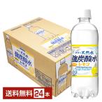 ショッピング炭酸水 サンガリア 伊賀の天然水 強炭酸水レモン 500ml ペットボトル 24本 1ケース 送料無料