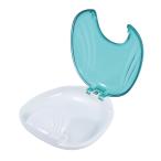 NEW ракушка палец на ноге s кейс зеленый 1 шт половина прозрачный compact тонкий легкий мундштук кейс держатель кейс почтовая доставка 6 пункт до 