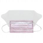 TR3シールドマスク　(ピンク)  マスク＋ガード/168×305mm 1箱(25枚入) メール便発送不可