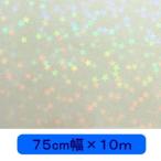 透明ホログラムシート マイクロスター 75ｃｍ×10ｍ