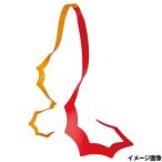 在庫限り特価  がまかつ 桜幻 シリコンネクタイ スパイキーカーリー #17 オレンジシルバー/ソリッドレッド 19-329　ネコポス・メール便 対象商品 鯛