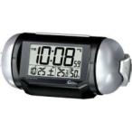 (8/25限定クーポン有)NR523K Super RAIDEN スーパーライデン SEIKO セイコー PYXIS ピクシス 大音量電波目覚まし時計 クロック 黒メタリック塗装