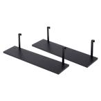  wall подставка полки доска 2 листов комплект ширина 60cm Hagi . черный / черный KTR-3142-T60BK производитель прямая поставка 