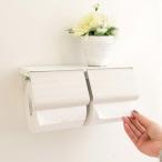 メーカー直送 トイレットペーパーホルダー 2連式 宮武製作所 TEER(ティール) ホワイト TP-900M-WH