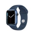 ★Apple Watch Series 7 GPSモデル 41mm MKN13J/A [アビスブルースポーツバンド]