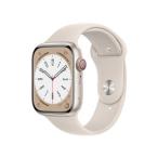 ★Apple Watch Series 8 GPS+Cellularモデル 45mm MNK73J/A [スターライトスポーツバンド]