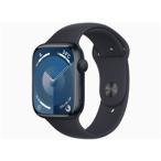 ★アップル / APPLE Apple Watch Series 9 GPSモデル 45mm MR9A3J/A [ミッドナイトスポーツバンド M/L]【スマートウォッチ・ウェアラブル端末】【送料無料】