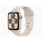 ショッピングapple watch ★Apple Watch SE 第2世代 GPSモデル 40mm MR9U3J/A [スターライトスポーツバンド S/M]