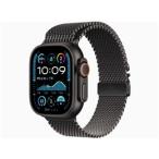 * Apple / APPLE Apple Watch Ultra 2 GPS+Cellular модель 49mm MX4W3J/A [ черный * черный титан Mira ne-ze петля S]
