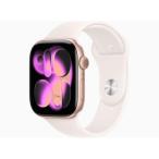 * Apple / APPLE Apple Watch Series 11 GPS+Cellular модель 46mm MFCG4J/A [ rose Gold * свет brush спорт частота S/M]
