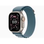 * Apple / APPLE Apple Watch Ultra 3 GPS+Cellular модель 49mm MEWM4J/A [ натуральный * голубой Alpine петля M]