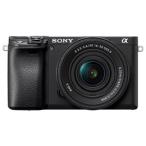 ★ソニー / SONY α6400 ILCE-6400K パワーズームレンズキット [ブラック]【デジタル一眼カメラ】【送料無料】