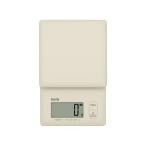 ★TANITA タニタ 洗えるスケール 最小表示1g 最大計量2kg KW-202-BE ベージュ【送料無料】