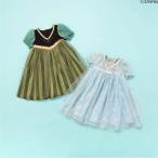 Seraph セラフ ディズニーキャラクターFROZENドレス(80~140cm)S417065 子供服 女の子 キッズ ワンピース チュニック 2025秋冬