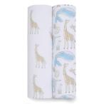 aden + anaiseiten and anei одеяло swa доллар l натуральный hi -тактный Lee 2 шт. комплект официальный младенец baby новорожденный ночь плач . марля хлопок 100%..