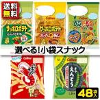 【送料無料】【まとめ買い】【選べる】【カルビー】小袋スナック菓子　24袋×2ケース