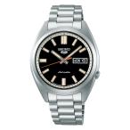 SEIKO セイコー 日本製 自動巻き オレンジ秒針 ブラック 黒 SBSA255 メンズ 腕時計 国内正規品 送料無料