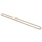 （263586）腕輪 18kゴールド ブレスレット 地金のみ ベネチアンチェーン ブレス シンプル 女性 男性 重ねづけ チェーン 18cm K18 18金