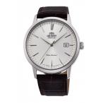 革バンド シルバー 文字盤 ホワイト RN-AC0F07S EPSON エプソン ORIENT オリエント メンズ 腕時計 国内正規品 送料無料