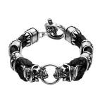 BOMBERG ボンバーグ  SKR_BRCLT_4-SS メンズ ブレスレット 国内正規品 送料無料 爆買