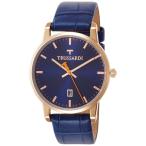 ブルー 青 2451113001 TRUSSARDI トラサルディ メンズ 腕時計 送料無料