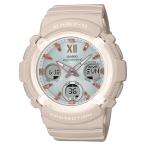 ショッピングcolors 電波ソーラー ピンクベージュSMOKY Pastel Colors BGA-2800-4A2JF CASIO カシオ Baby-G ベイビージー ベビージー レディース