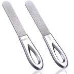 GUROYI пилочка для ногтей коготь полировальный 2 шт. комплект высококлассный eme Lee из нержавеющей стали двусторонний потертость . бриллиант файл eme Lee новейший eme Lee технология . сырой .. все . новый 