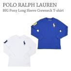ポロ ラルフローレン POLO RALPH LAUREN ビッグポニー ロングスリーブ クルーネック Tシャツ キッズサイズ  レディース メンズ クラシック シンプル