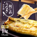 朝じめ うなぎ 国産 白焼き 1尾 特選 鰻 母の日父の日 お中元 内祝い プレゼント ギフト セット