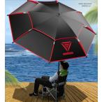 パラソル 釣り傘 ビーチパラソル 角度調節 収納バッグ付き UVカット 折り畳み 通気 風抜き UVカット 防風 日除け 遮光断熱 アウトドア 送料無料