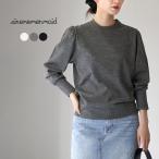 SIRENEMERMAID(シレーヌマーメイド) クルーネック パフスリーブプルオーバー / レディース Tシャツ カットソー 長袖