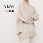 【予約販売:10月中旬発送予定】YENN(イェン) ウォッシャブルウール Vネック プルオーバー / ニット 長袖 トップス レディース