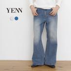 【予約販売：11月下旬発送予定】YENN（イェン） ルーズフィット フレアパンツ / ボトムス デニム ジーンズ