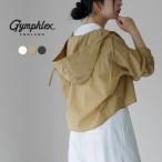 GYMPHLEX（ジムフレックス） フード シャツジャケット / レディース フーディー オーバーシャツ 長袖 シアー 透け感
