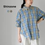 SHINZONE（シンゾーン） チェック ダディー シャツ 26SMSBL10 / レディース 長袖 ワイド オーバーシャツ CHECK DADDY SHIRT